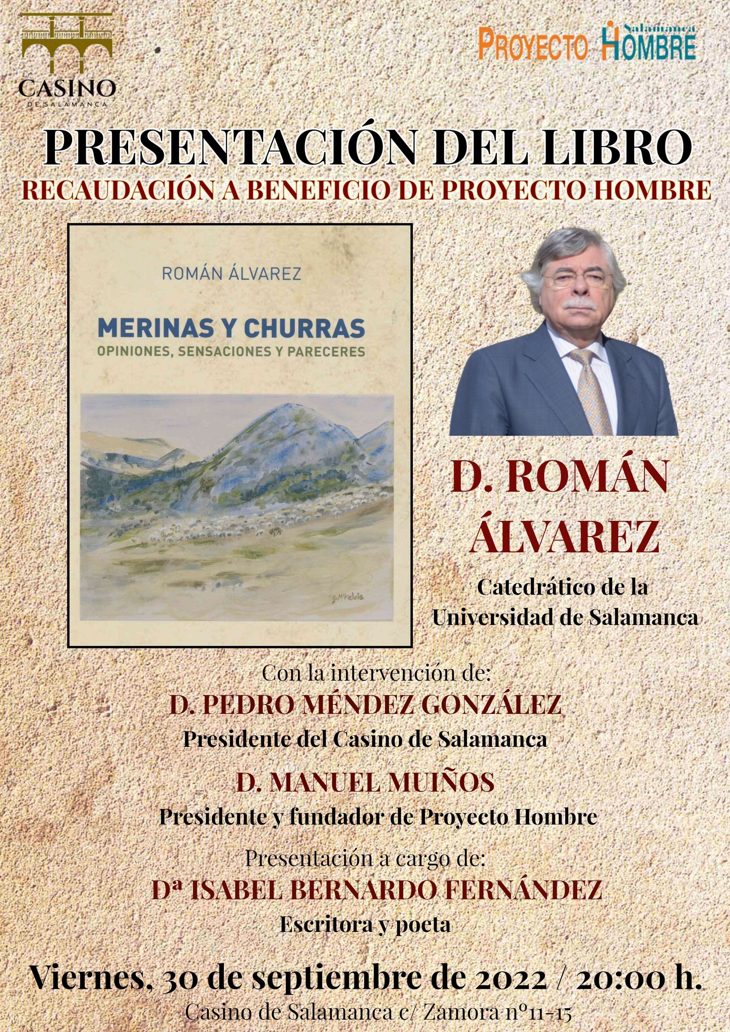 LITERATURA - Presentación del Libro "Merinas y Churras"