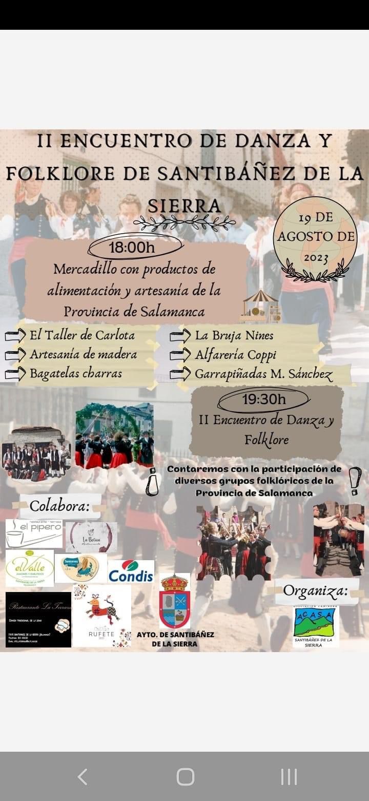 SANTIBAÑEZ SIERRA/ FOLKLORE - II Encuentro folklore y danza