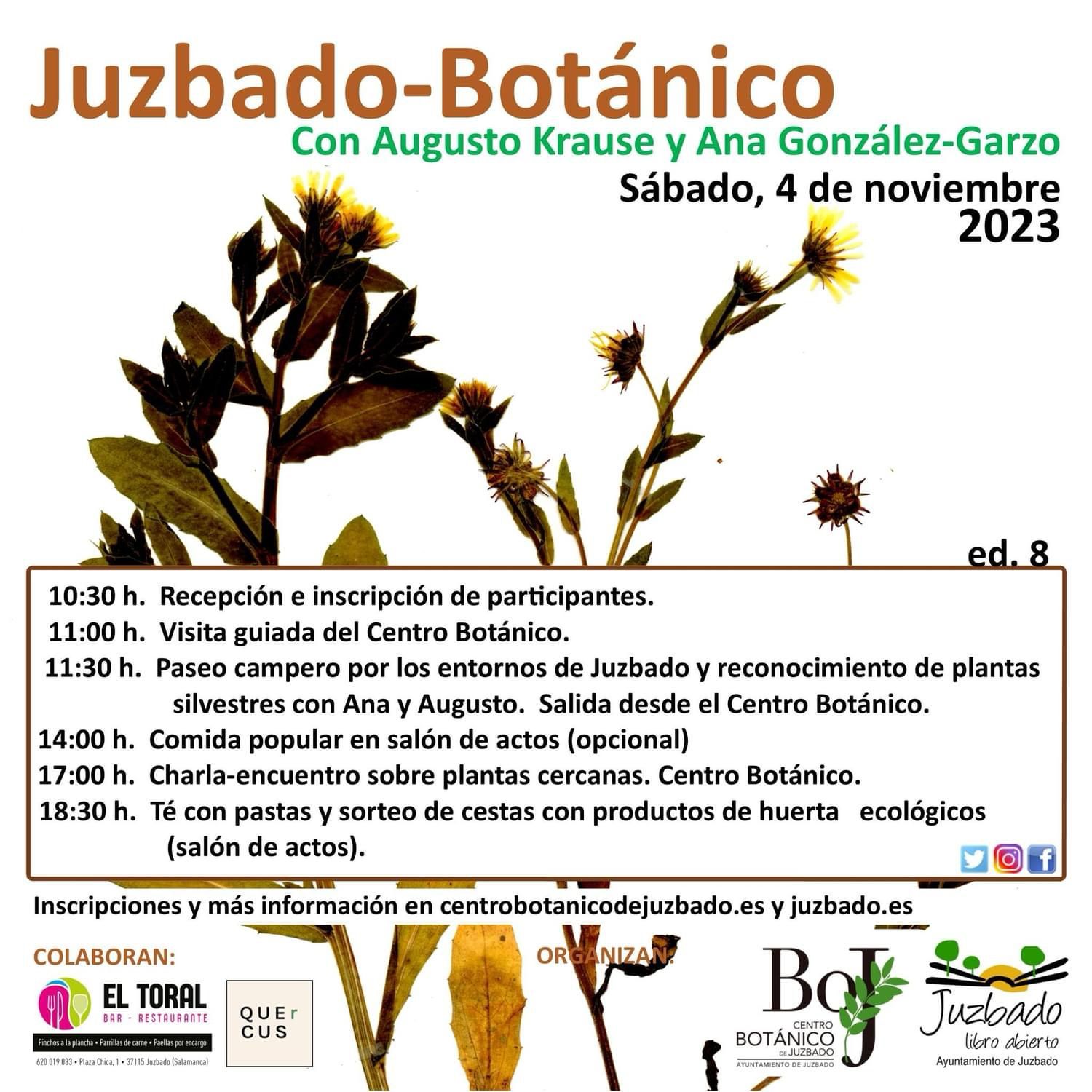 JUZBADO - Visita Botánico