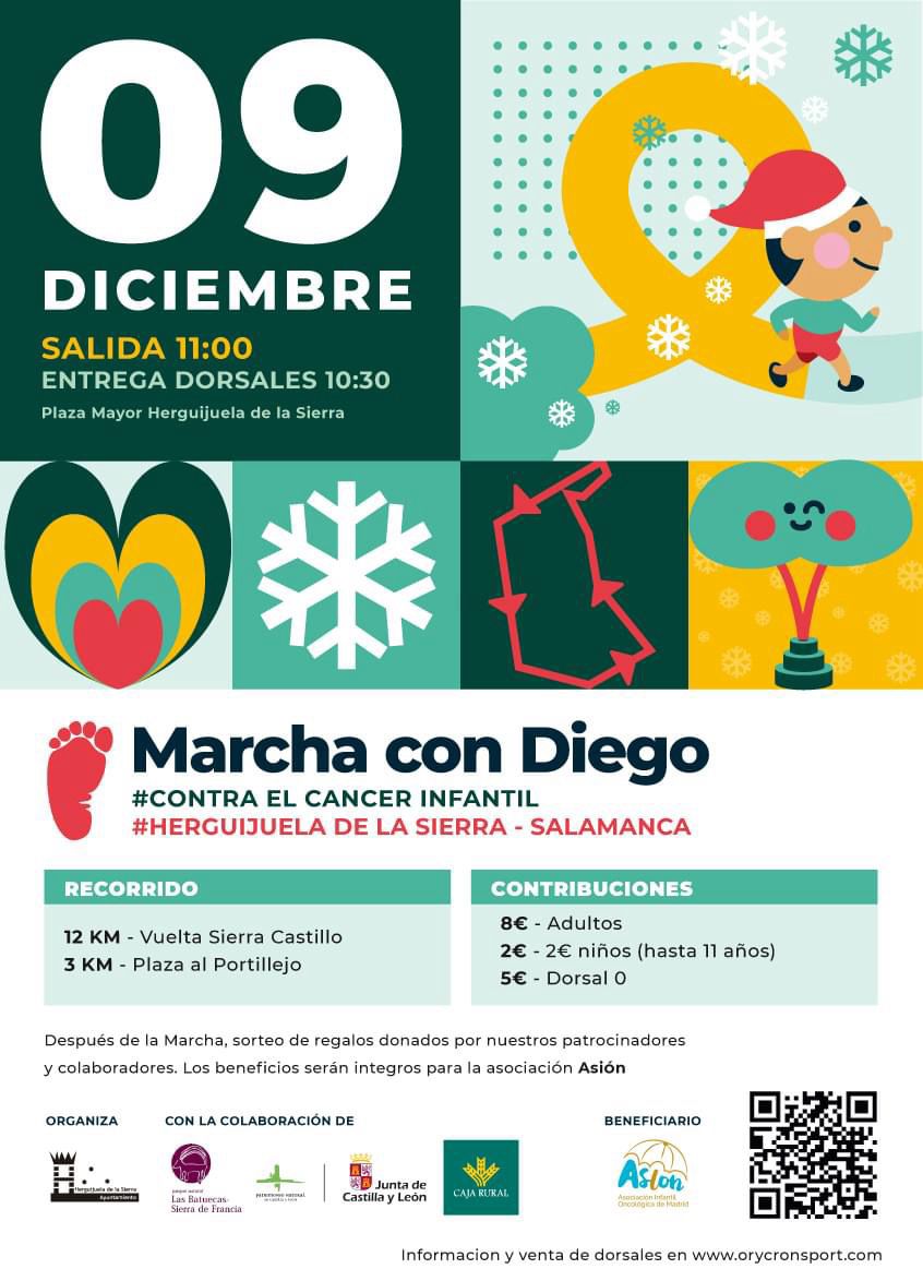 HERGUIJUELA/ DEPORTE - Marcha con Diego