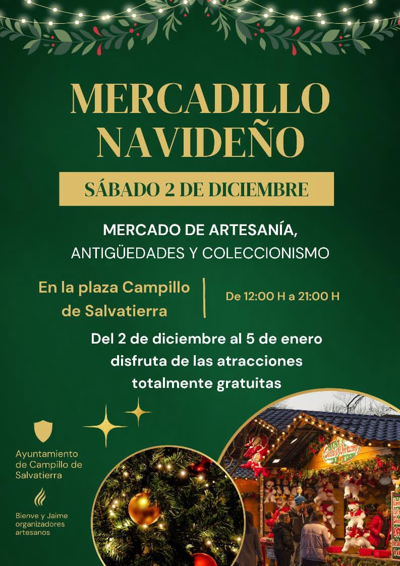 CAMPILLO SALVATIERRA/ NAVIDAD - Mercadillo navideño