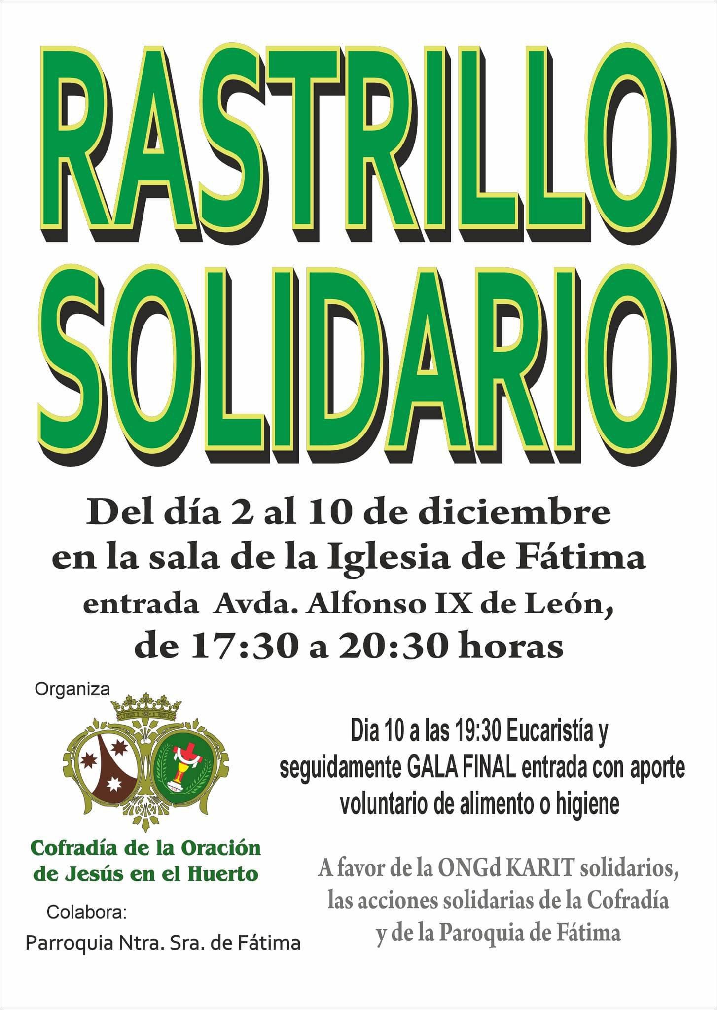 NAVIDAD- Rastrillo solidario