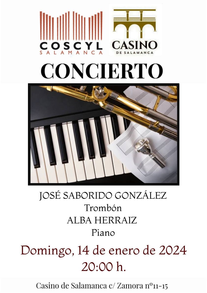 MÚSICA - Concierto José Saborido González y Alba Herraiz