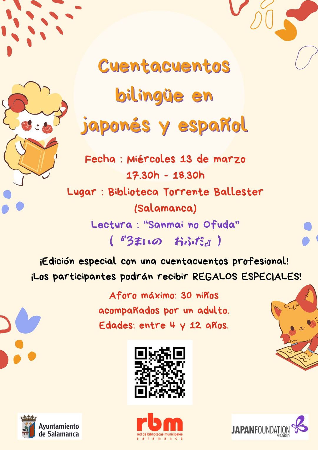 INFANTIL - Cuentacuentos bilingüe japones y español