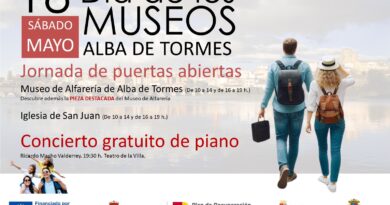Alba de Tormes se une a las celebraciones de el Día Internacional de los Museos