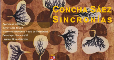 El Museo de Salamanca inaugura la exposición «Sincronías» mañana por la tarde