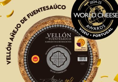 El queso Vellón de Fuentesaúco Añejo brilla con bronce en los World Cheese Awards 2024-2025