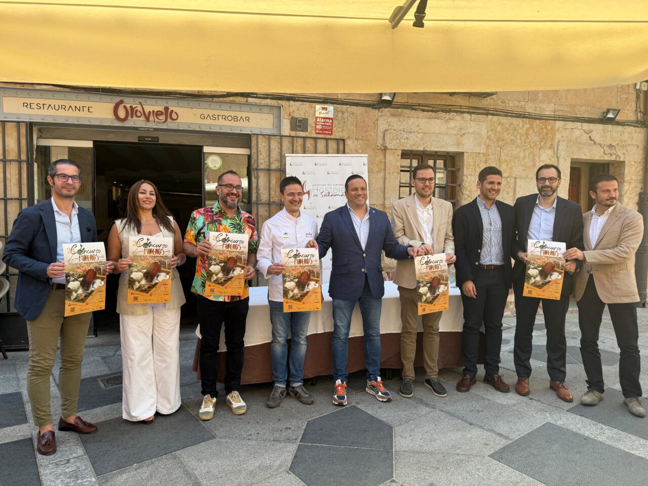 Foto de la presentación del concurso de Pinchos